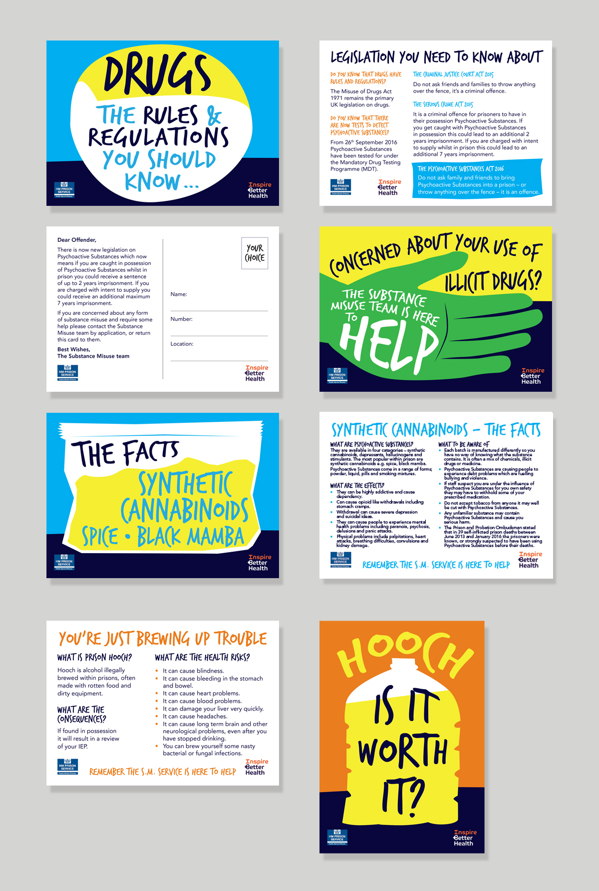 Information Postcards